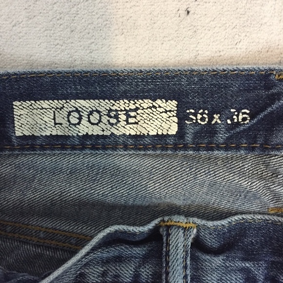 GAP 1969 Jeans Loose Fit Mens 36 x 36 - Picture 6 of 13